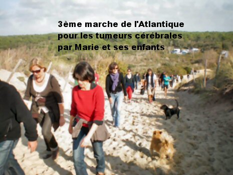 3ème marche de l'Atlantique pour les tumeurs cérébrales